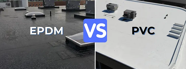 Read more about the article EPDM vs. PVC: Which is the best commercial roofing for you?