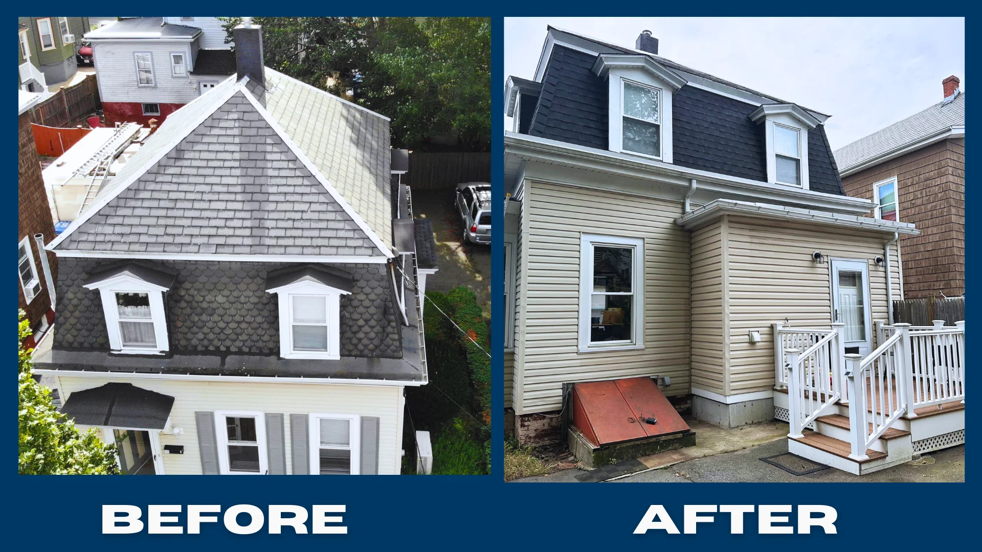 Mansard Roofing in Massachusetts