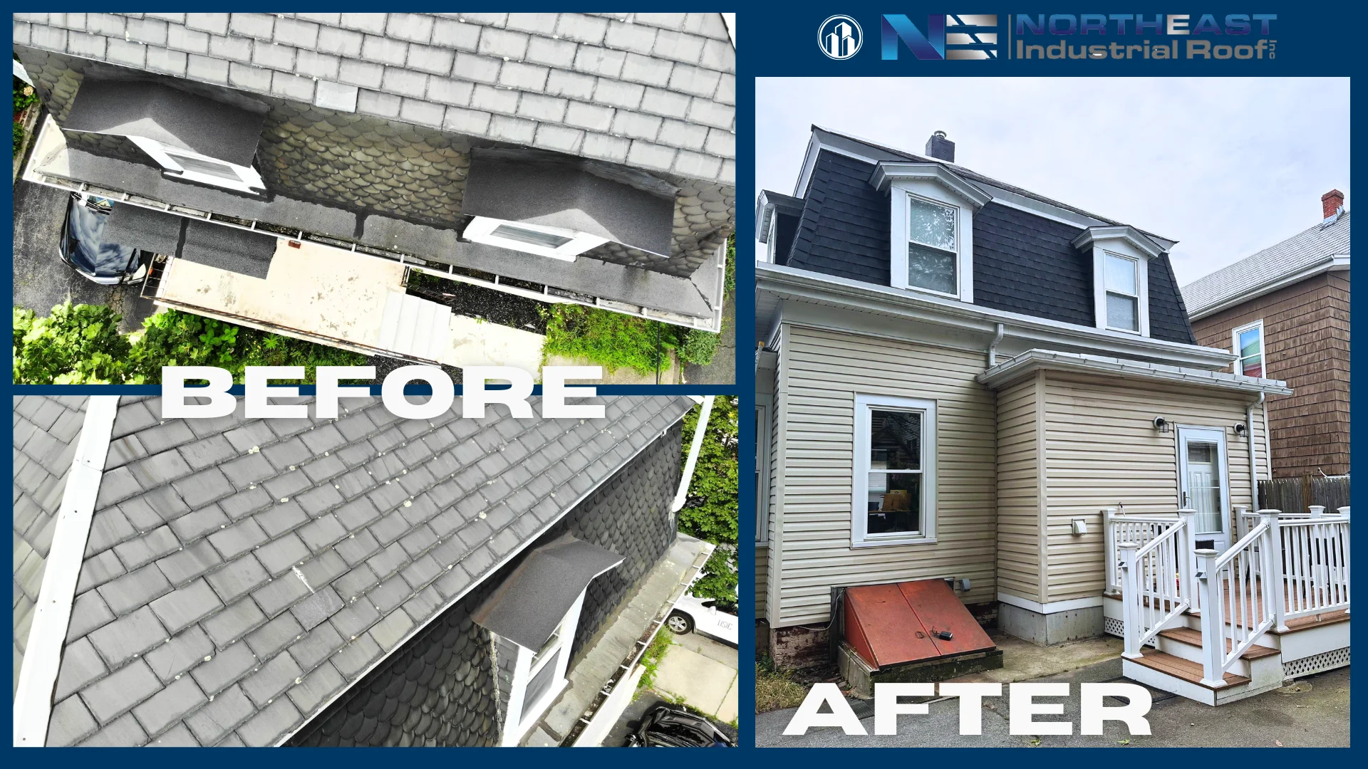 Mansard Roofing in Massachusetts