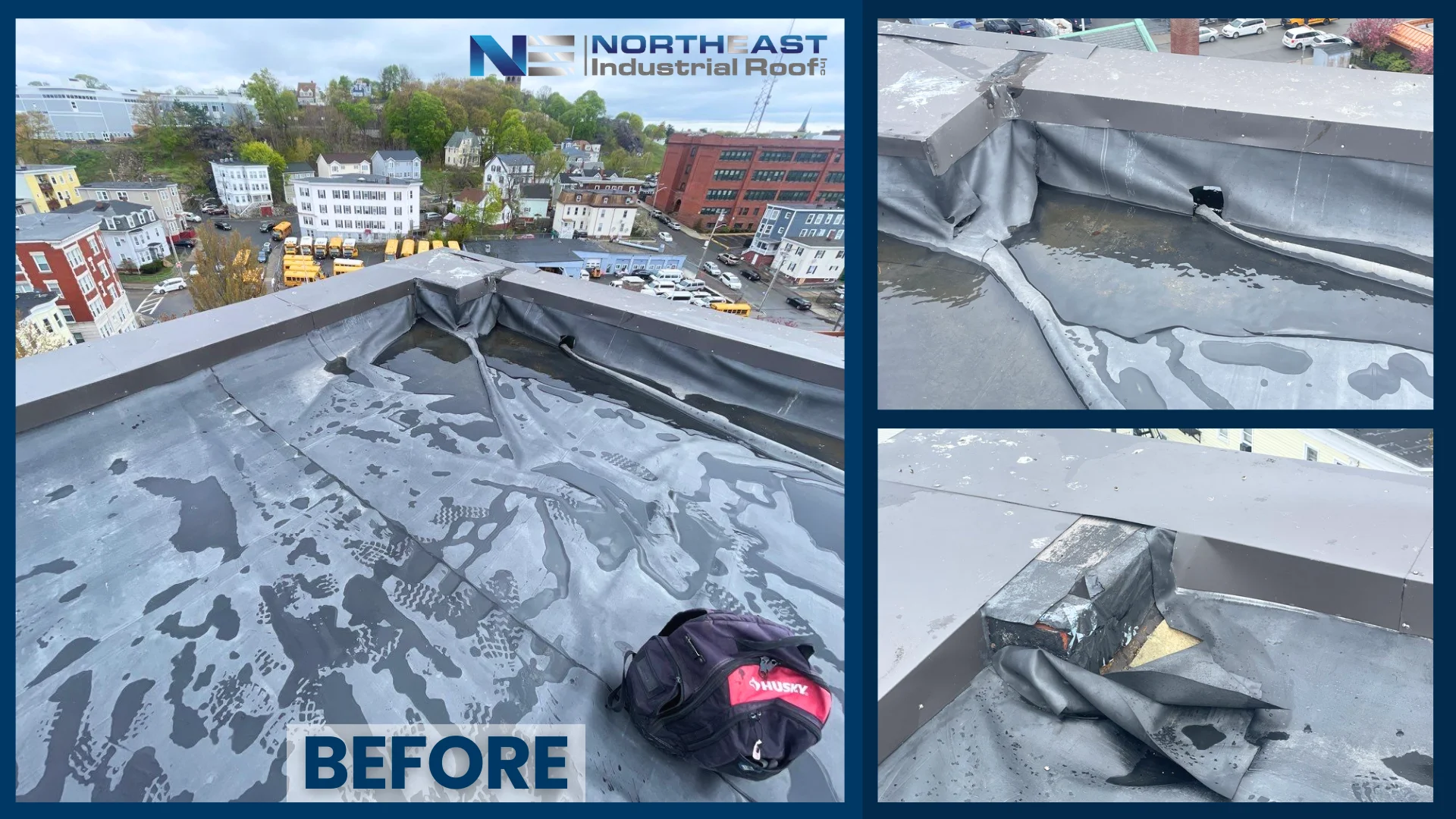 TPO Roof in Massachusetts