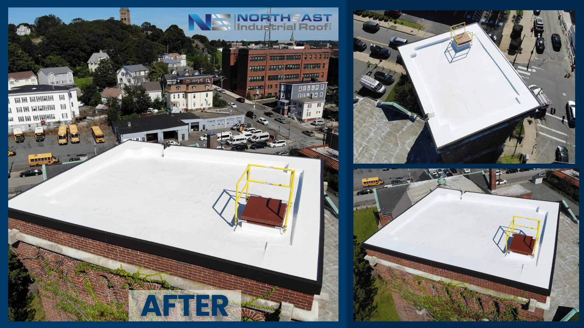 TPO Roof in Massachusetts